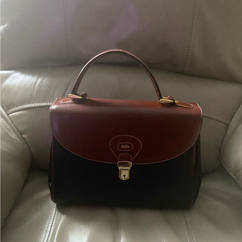 Bally Vintage Leather Handbag